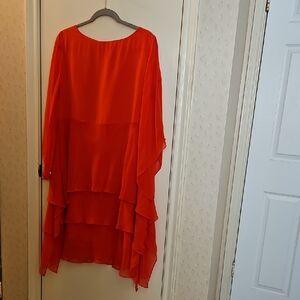 DG2 by Diane Gilman Vibrant Red Dress
